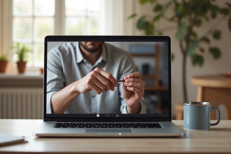 Guía en videollamada