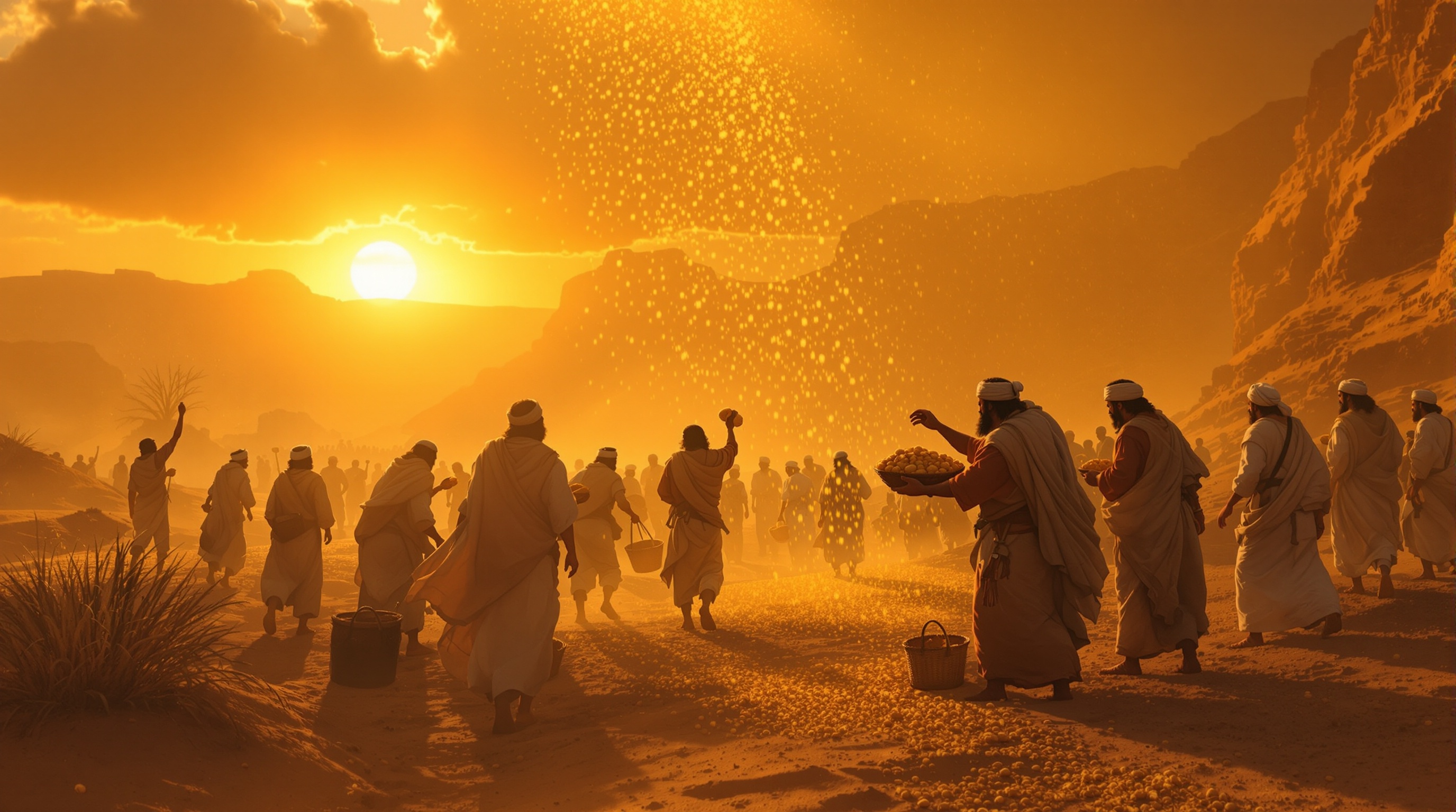 El maná en el desierto: pedagogía de la dependencia divina y el Pan de Vida