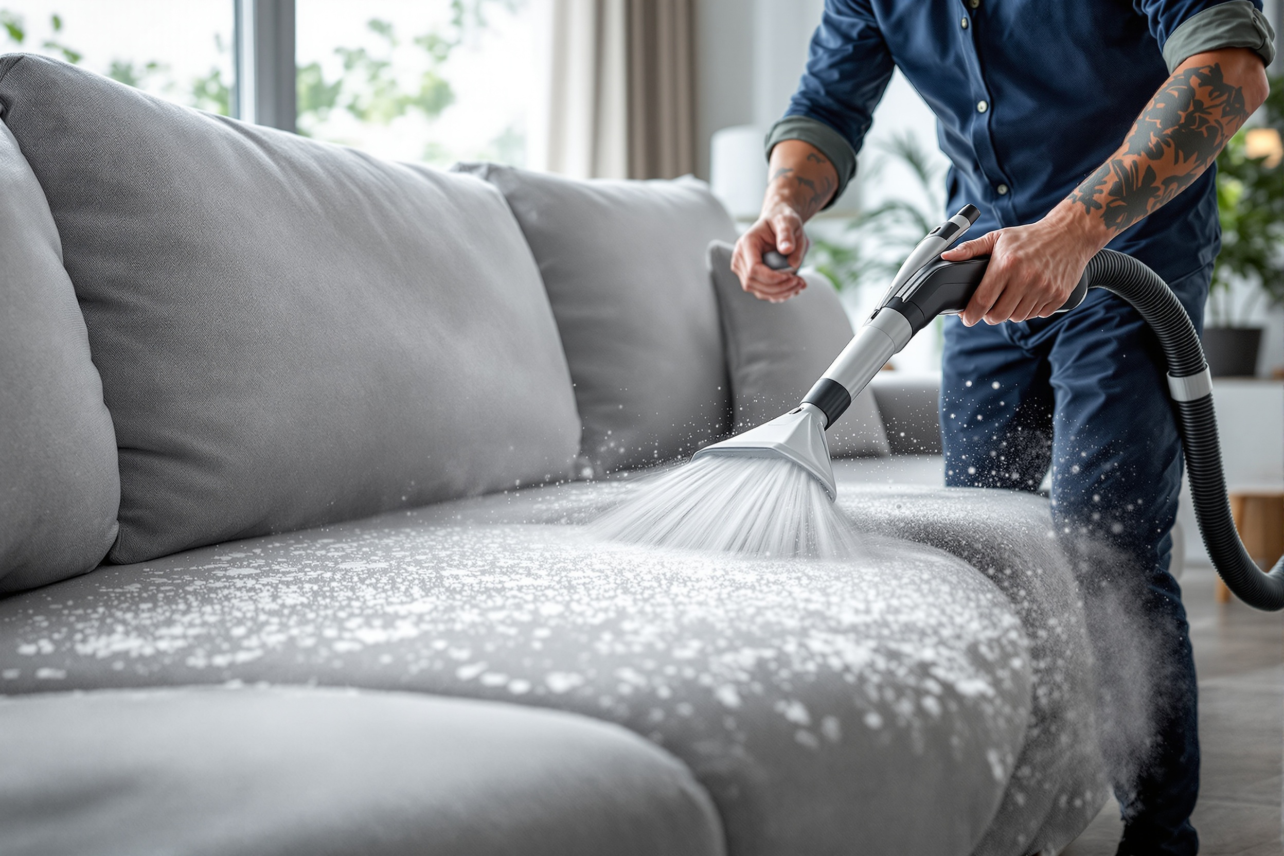 Higienização profissional de estofados HigLimp Tupã