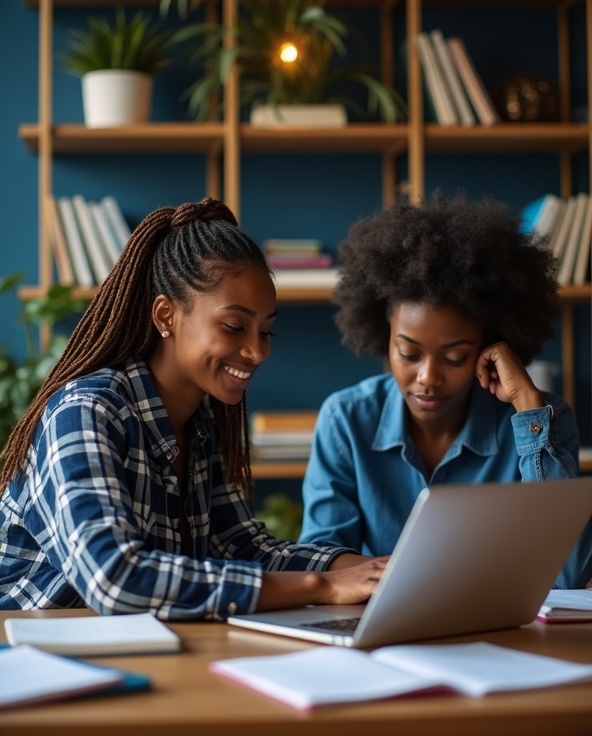 One-on-one tutoring session