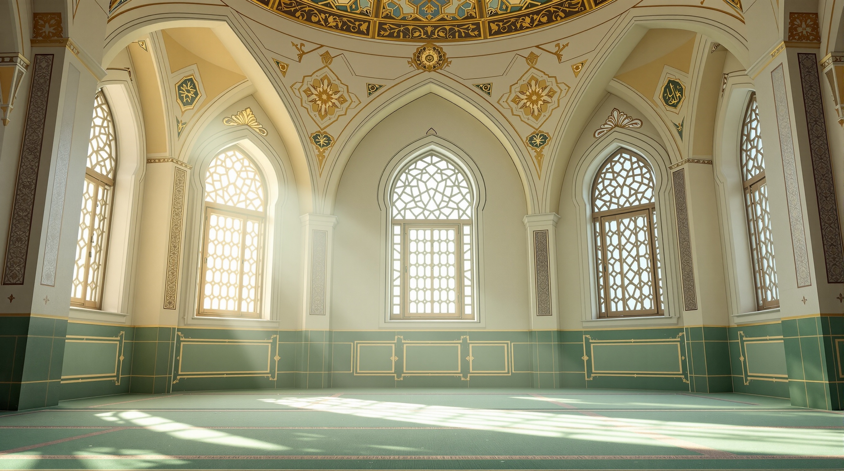 داخل المسجد