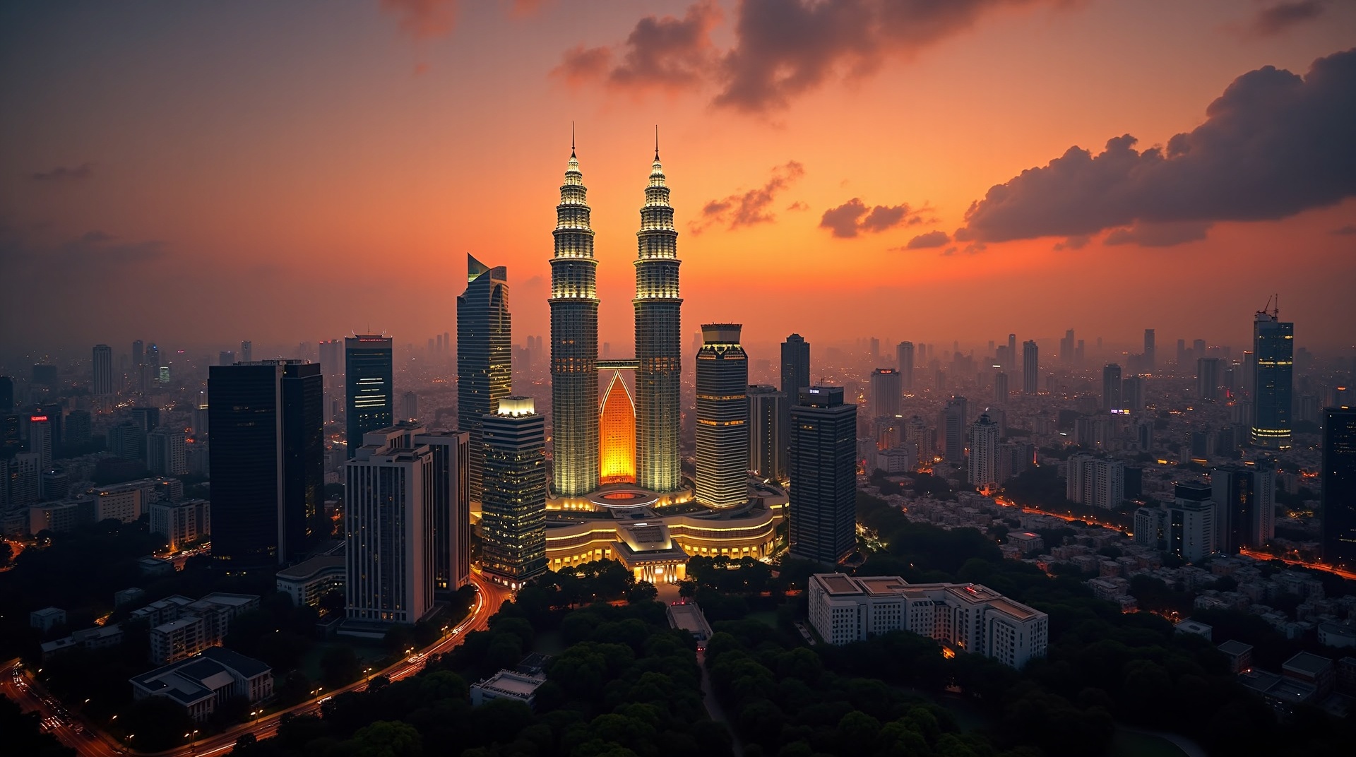 Kuala Lumpur Skyline