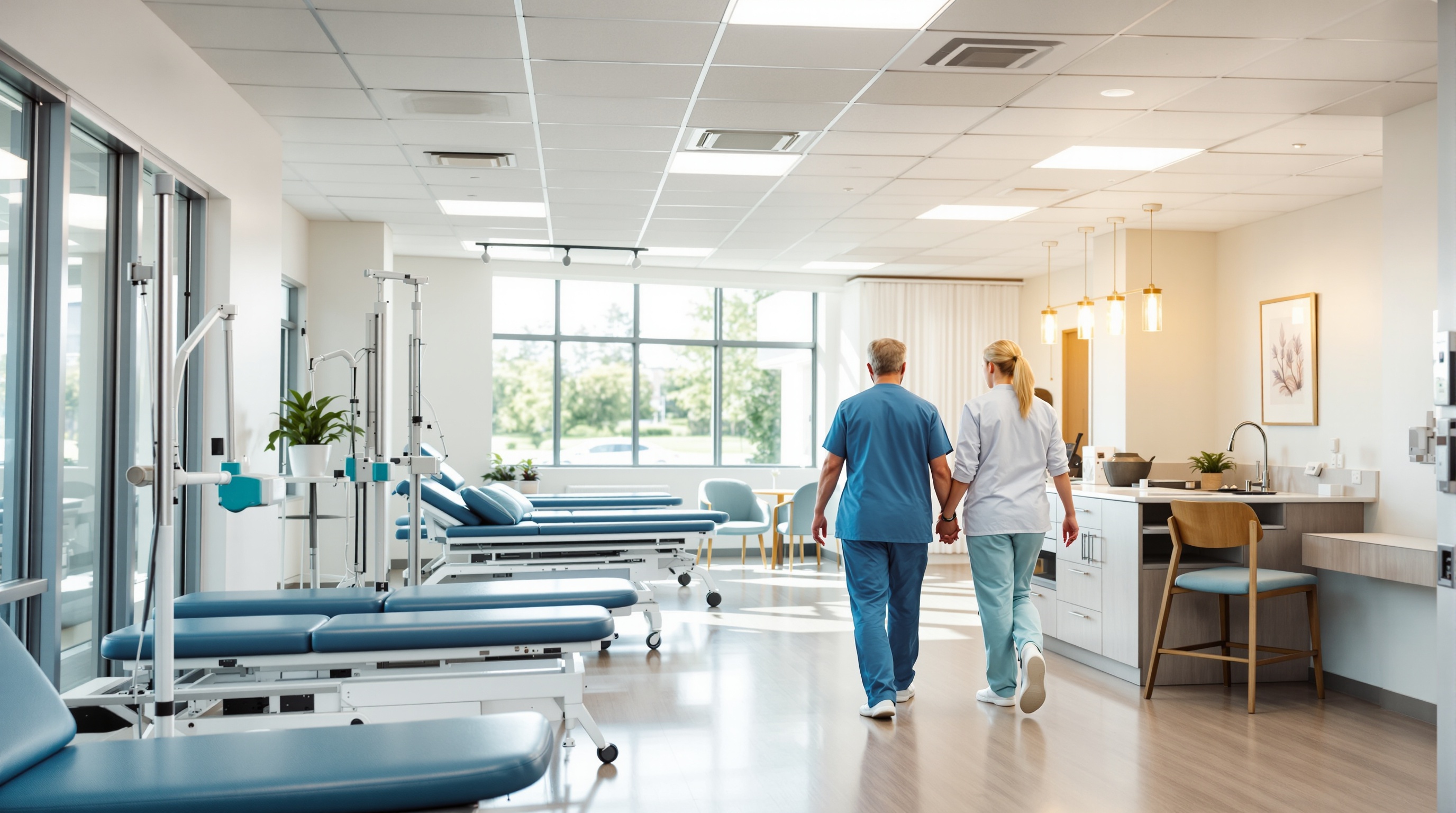 Skilled nursing facility in Boca Raton therapy gym