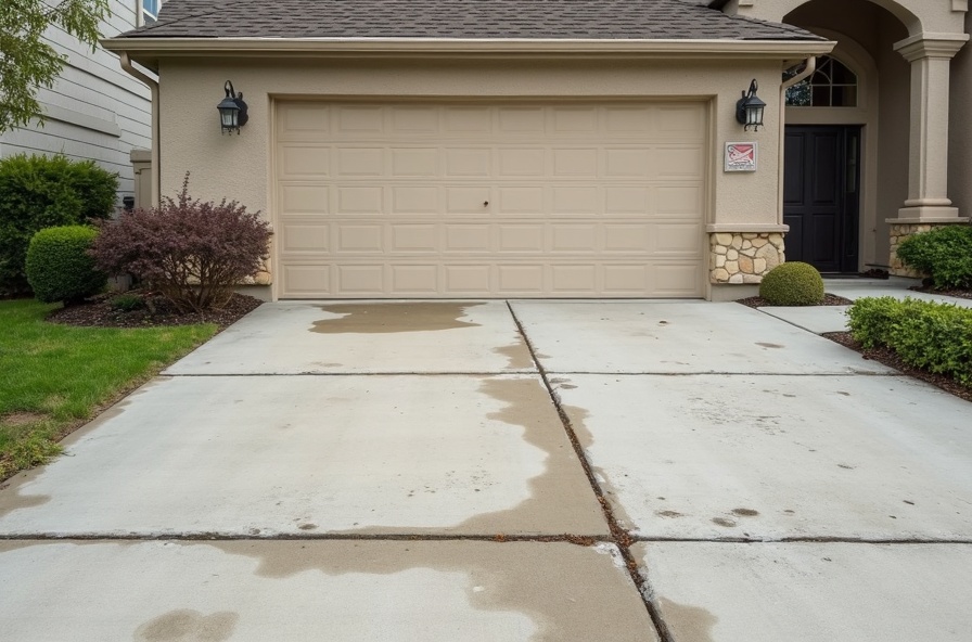 Entrée de garage – Dalle béton