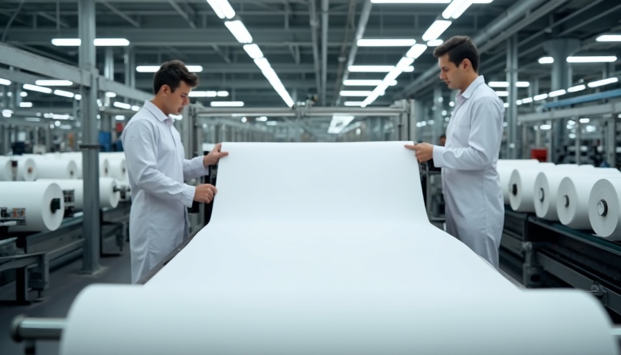 한일다마스크 생산 시설