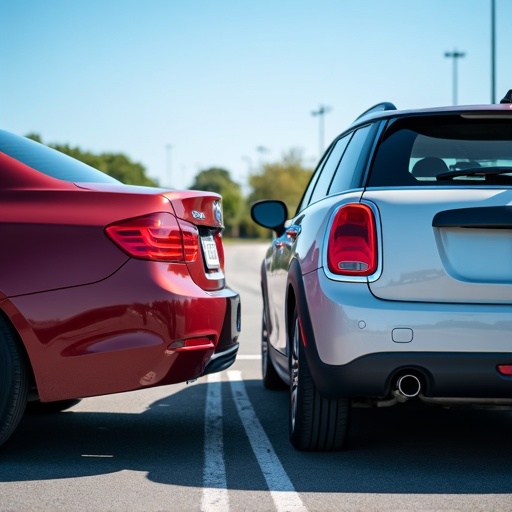 Fender bender accident