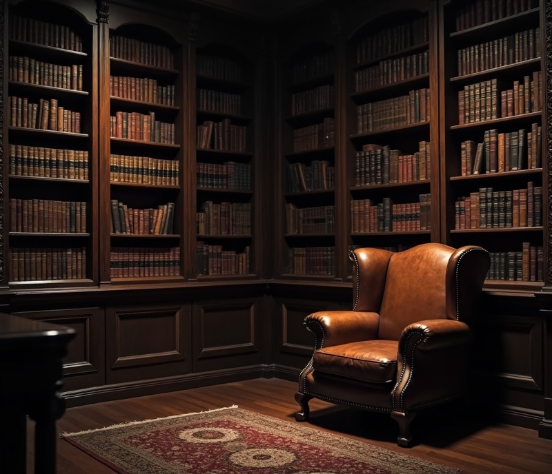 Law library background