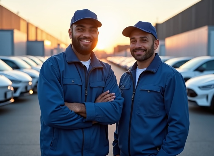 Anchor Delivery Solutions team with electric and hybrid fleet