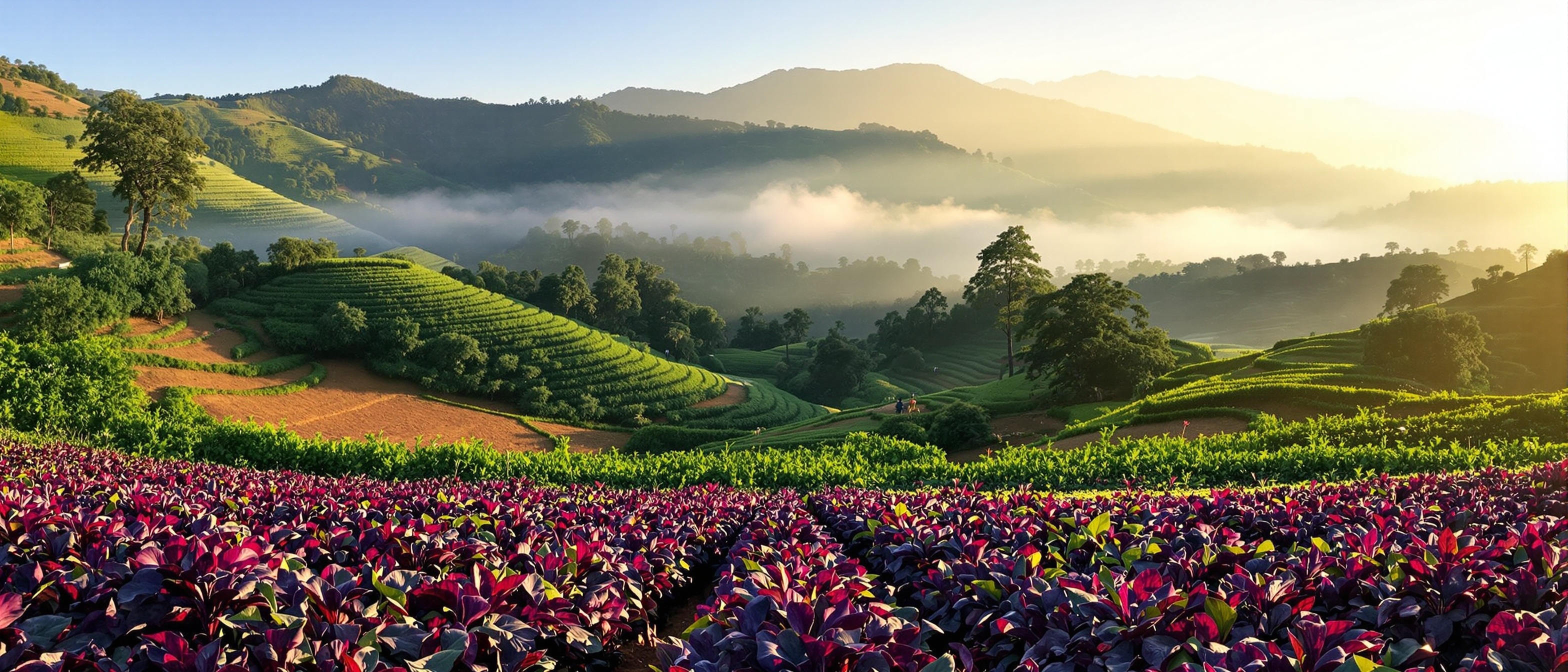Our organic ube farm in the Philippines
