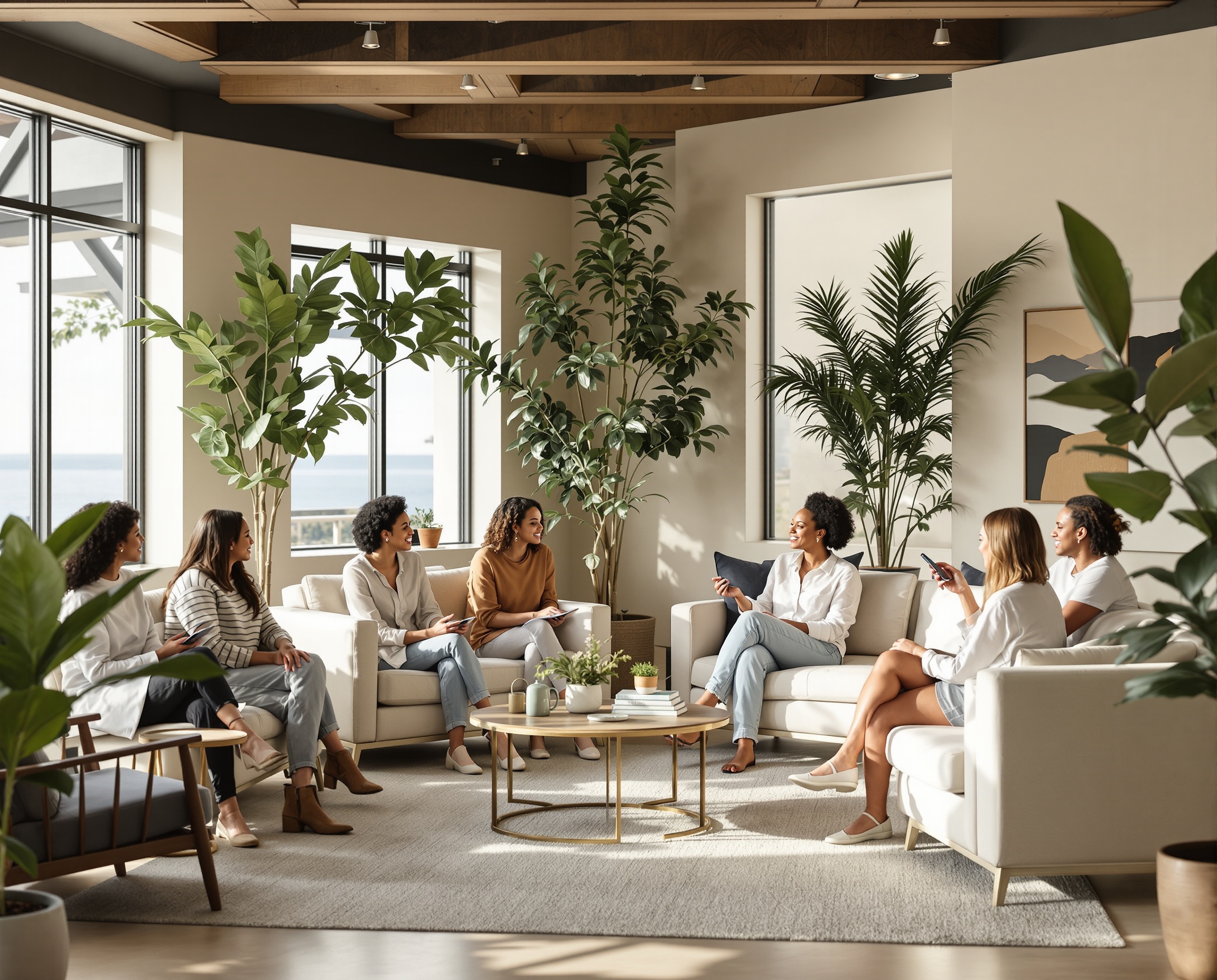 LGBTQ+ affirming group therapy at New Existence Recovery