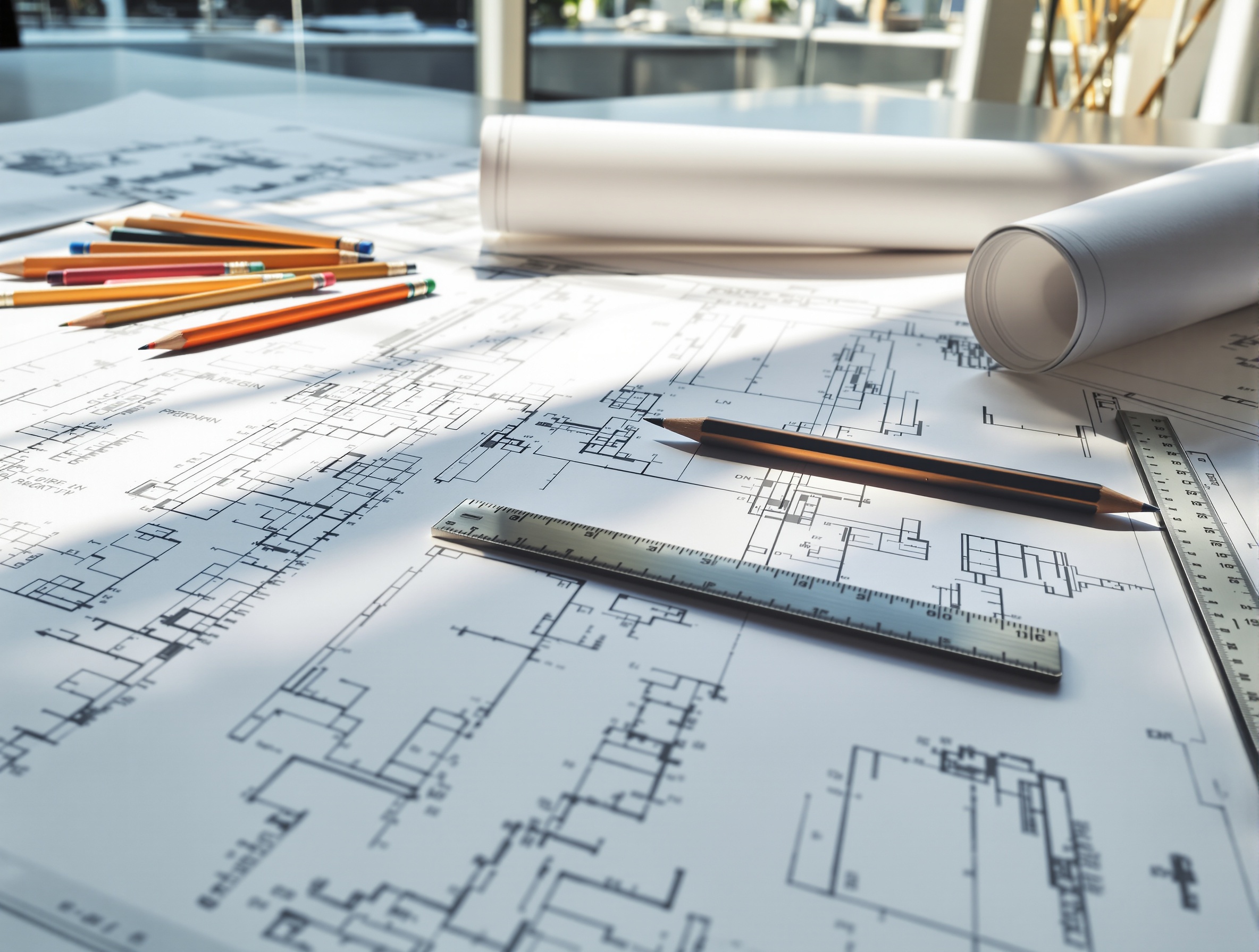 s-architect aan het werk