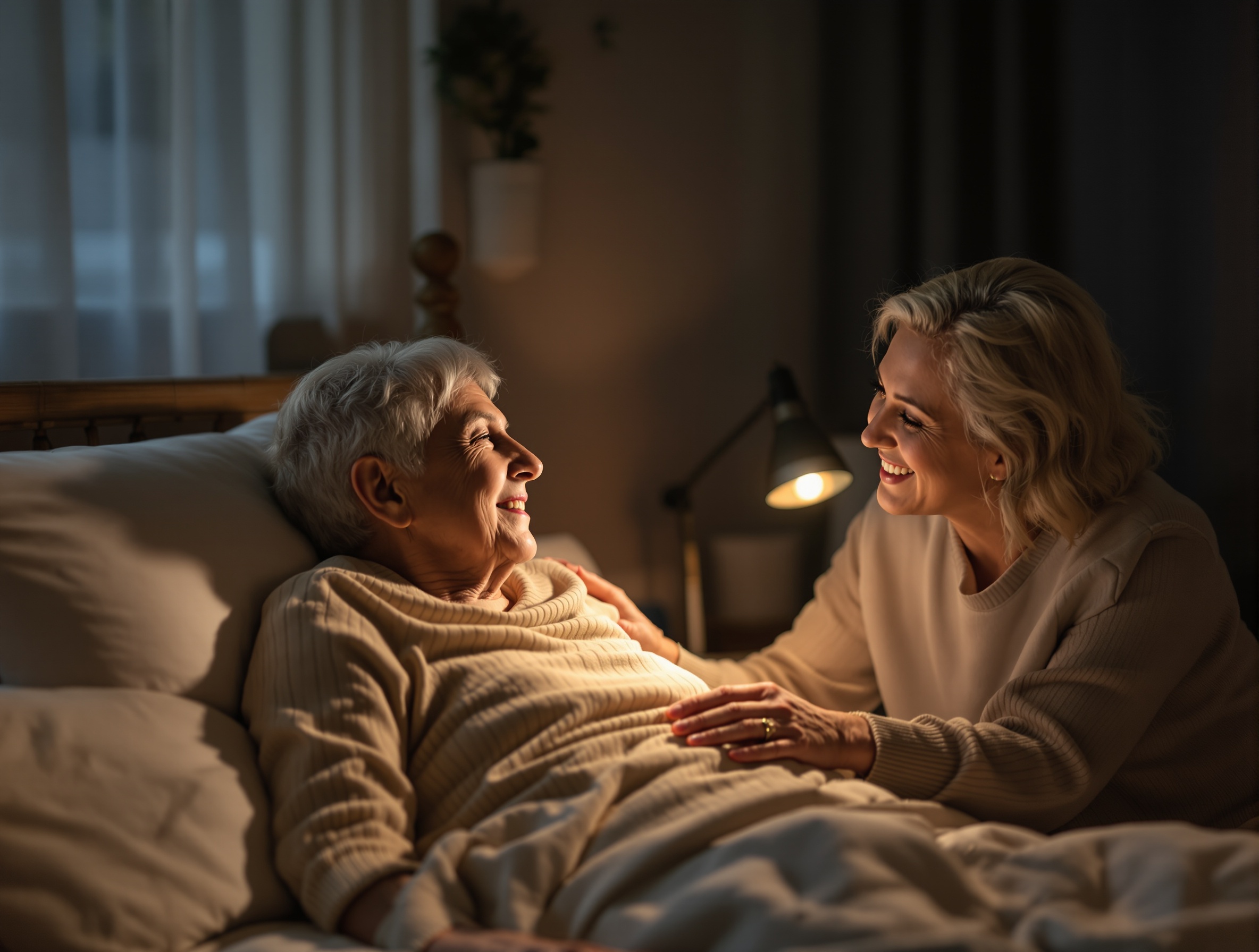 Managing Incontinence at Home – Dignity-Focused Caregiver Guide for Seniors Caregiver respectfully assisting senior at home with dignity