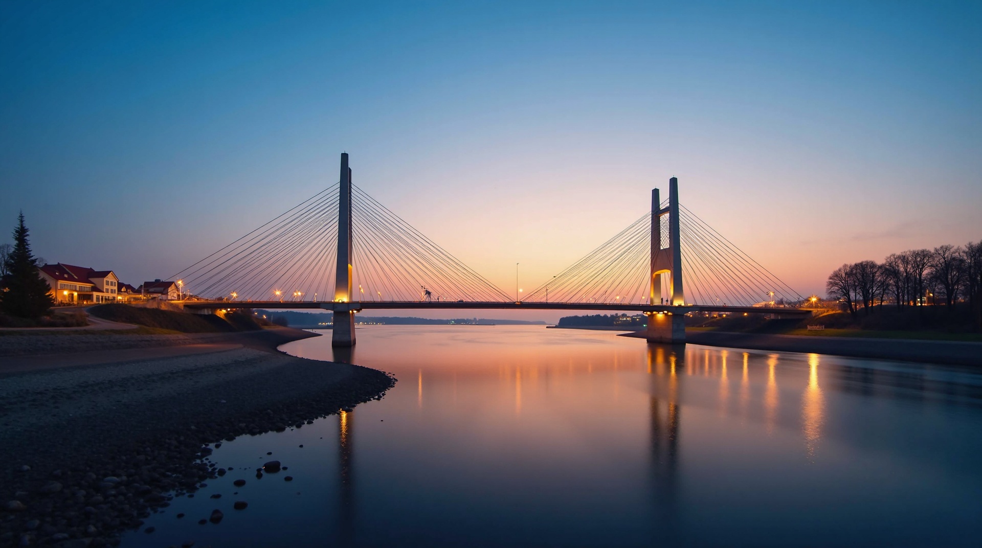 Pont symbolisant la connexion entre l'Allemagne et l'Afrique francophone