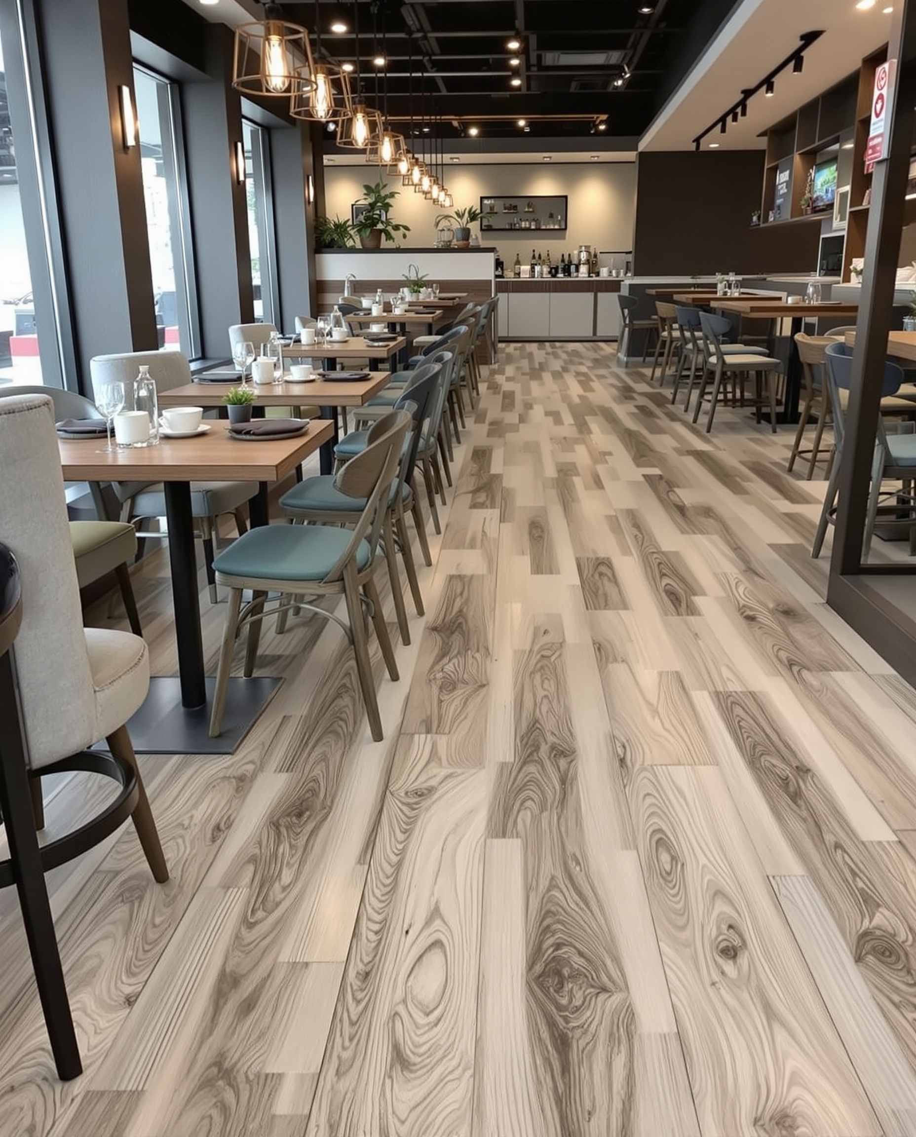 Restoran PVC Döşeme