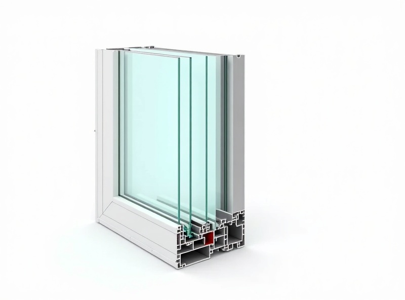 Double glazing cross-section diagram