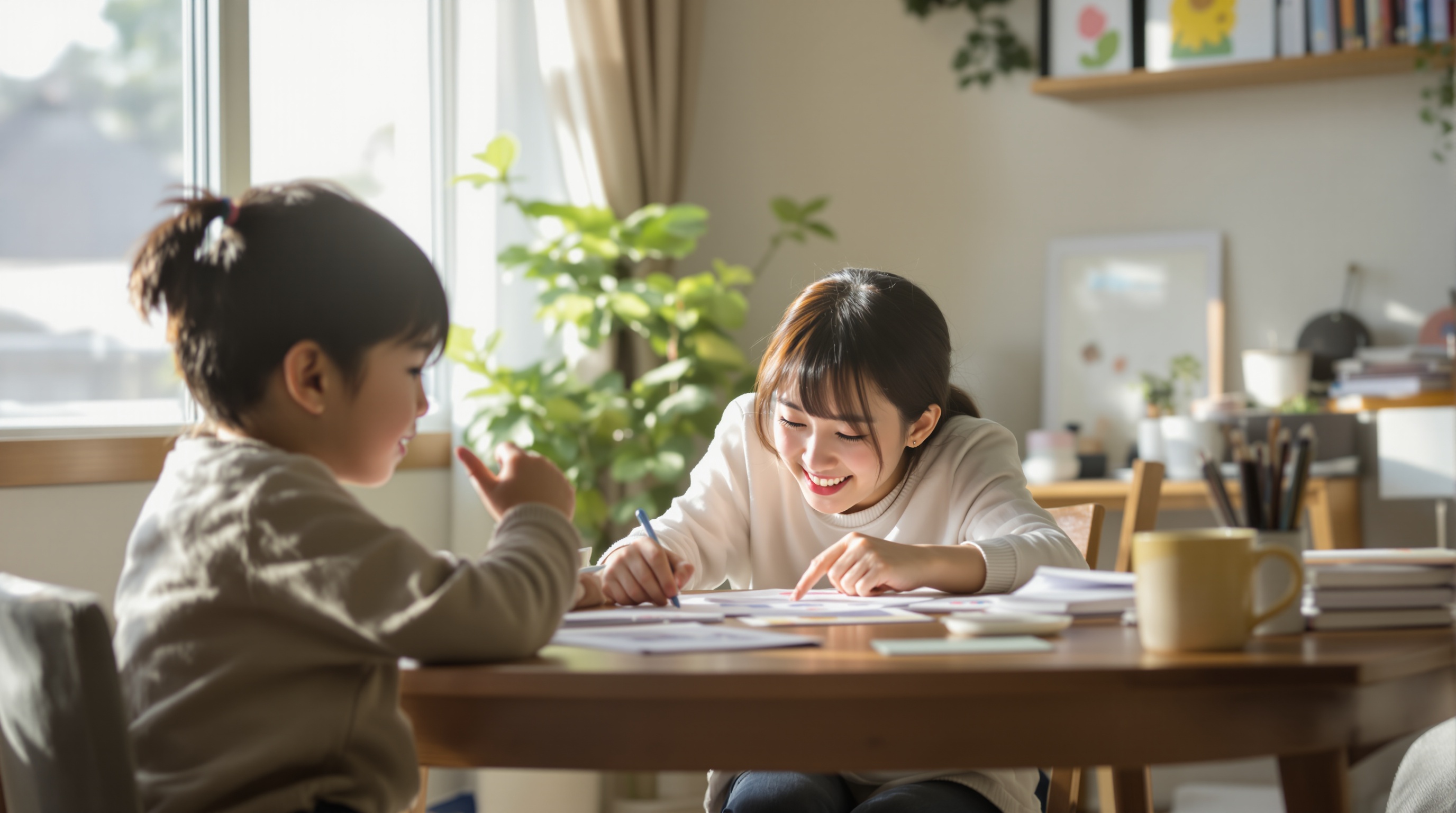 ECCジュニアオンライン 子供の英語学習を見守る日本人ママ メリット