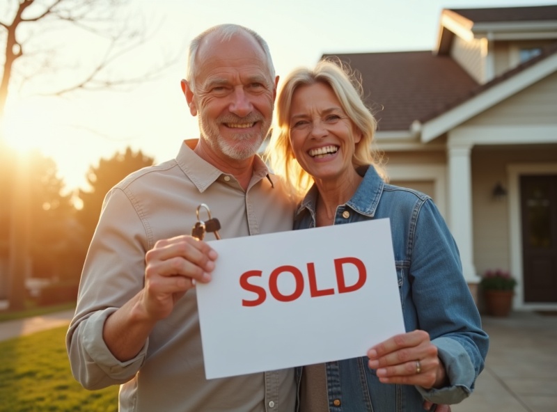 Happy homeowner after selling house with title issues