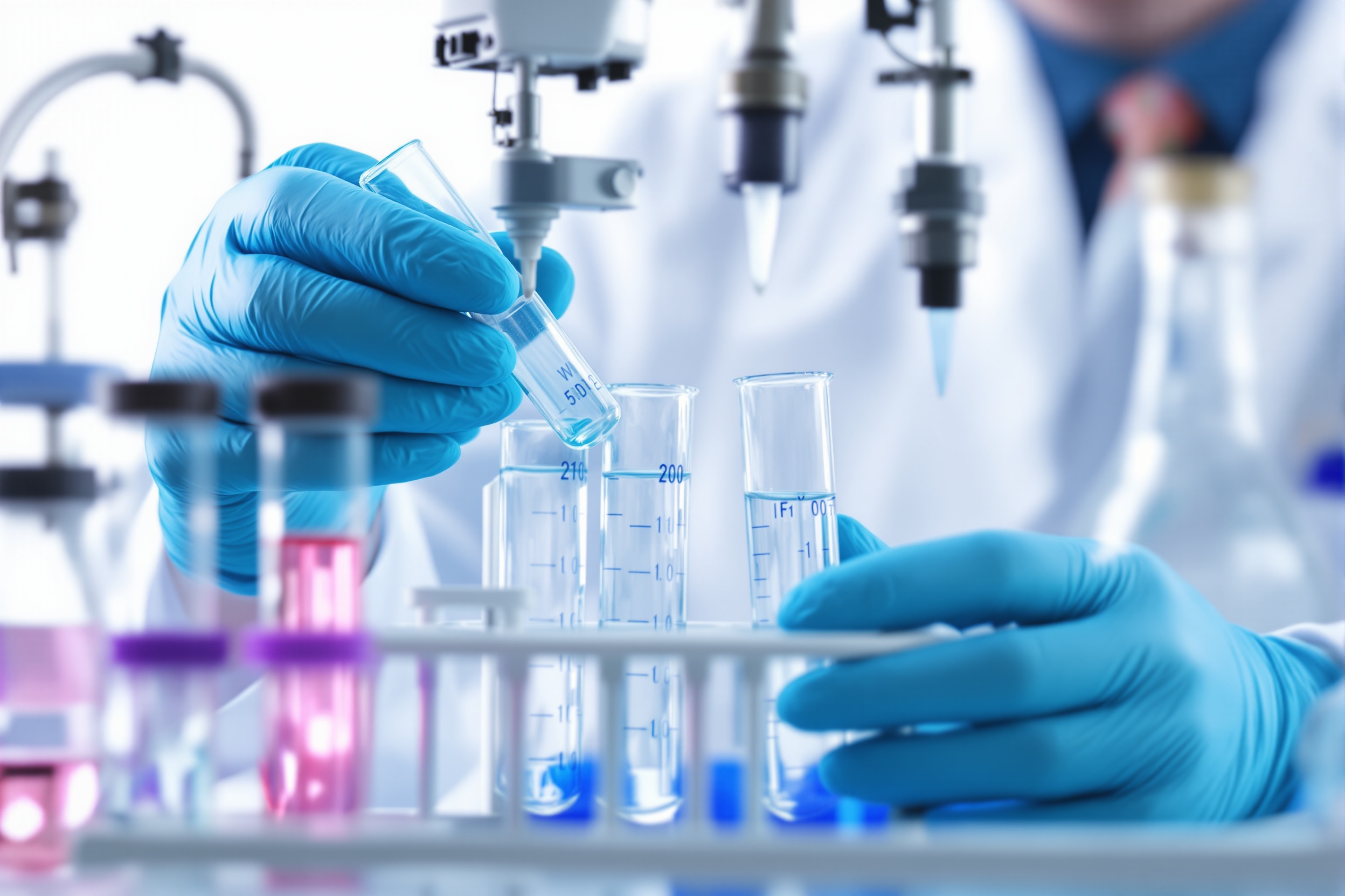 Water quality lab testing for well water bacteria and contaminants