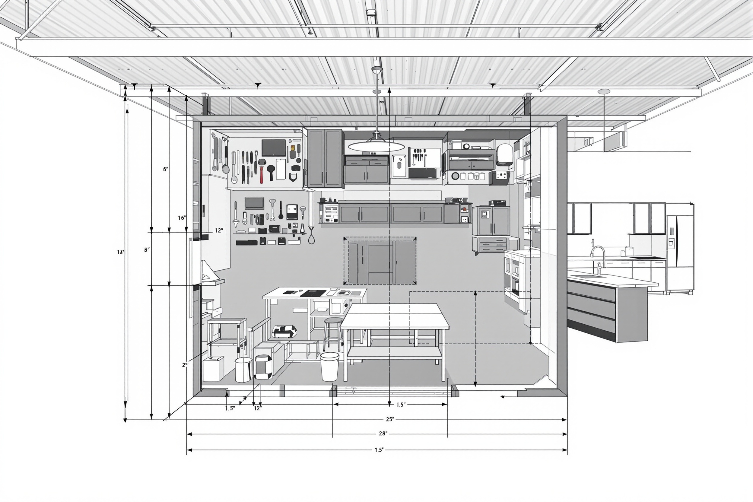 Optimized Small Shop Layouts