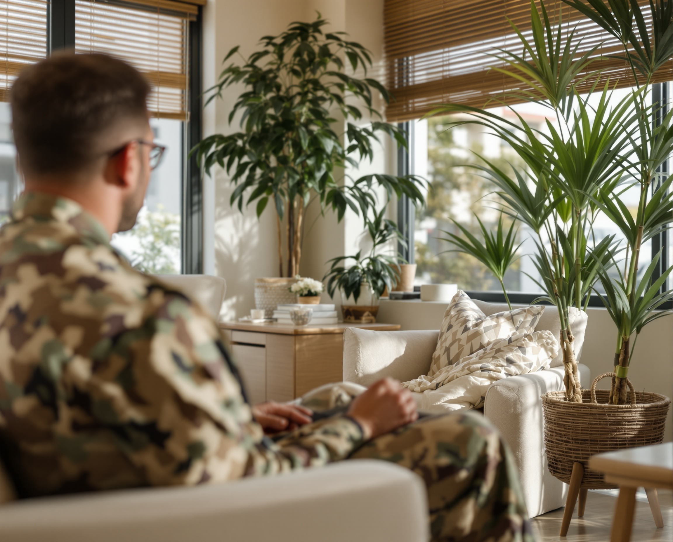 Veteran receiving specialized treatment at New Existence Recovery