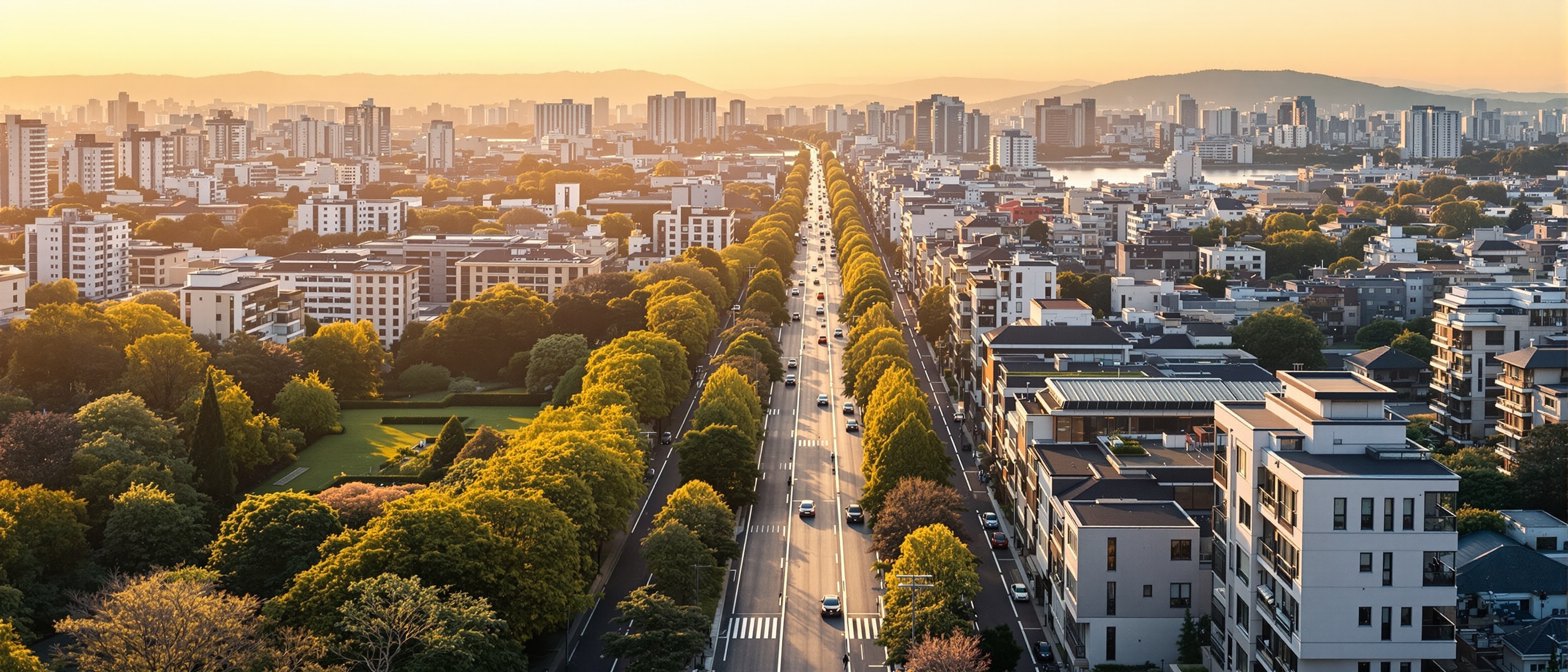 不動産街並み背景