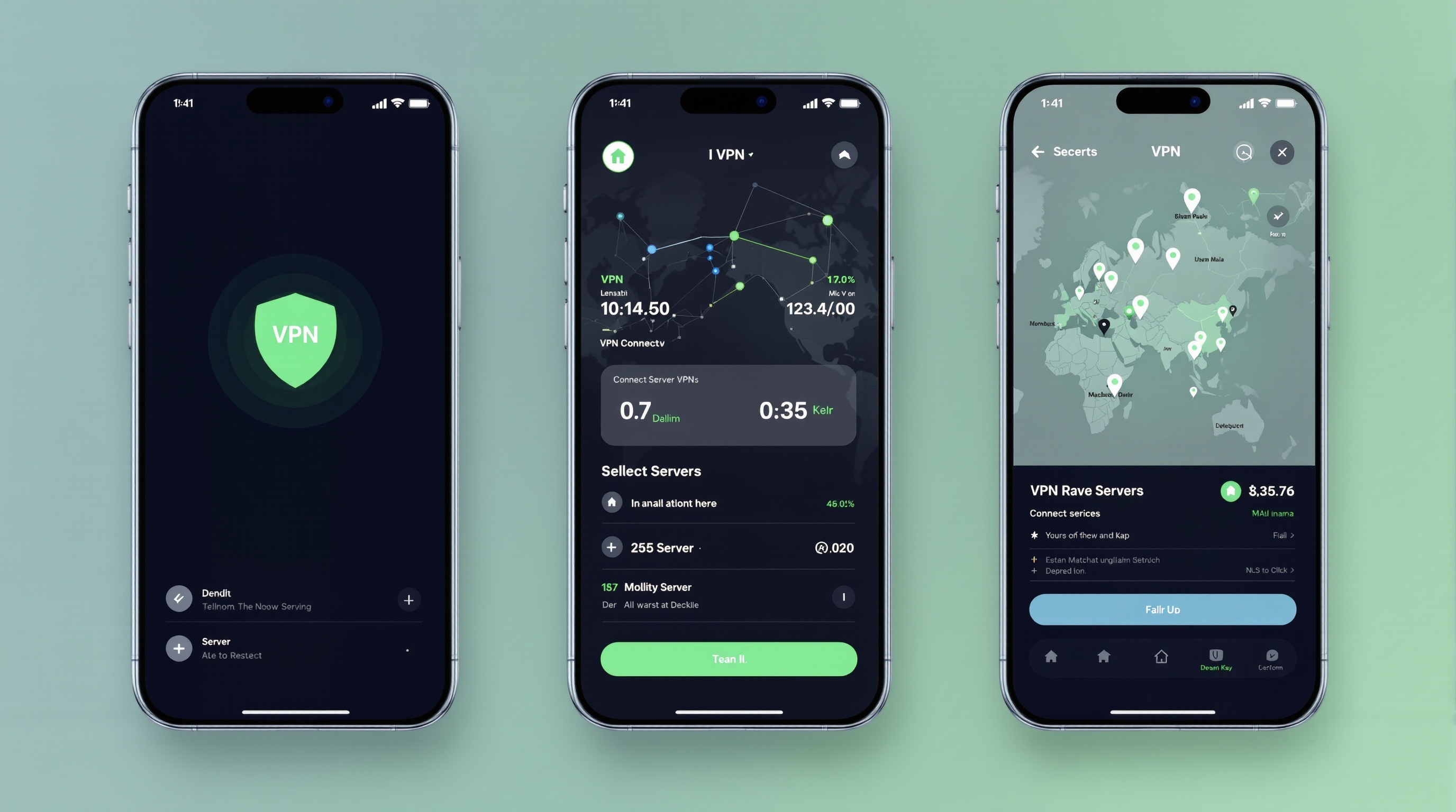 CVOROVIC VPN iOS app interface