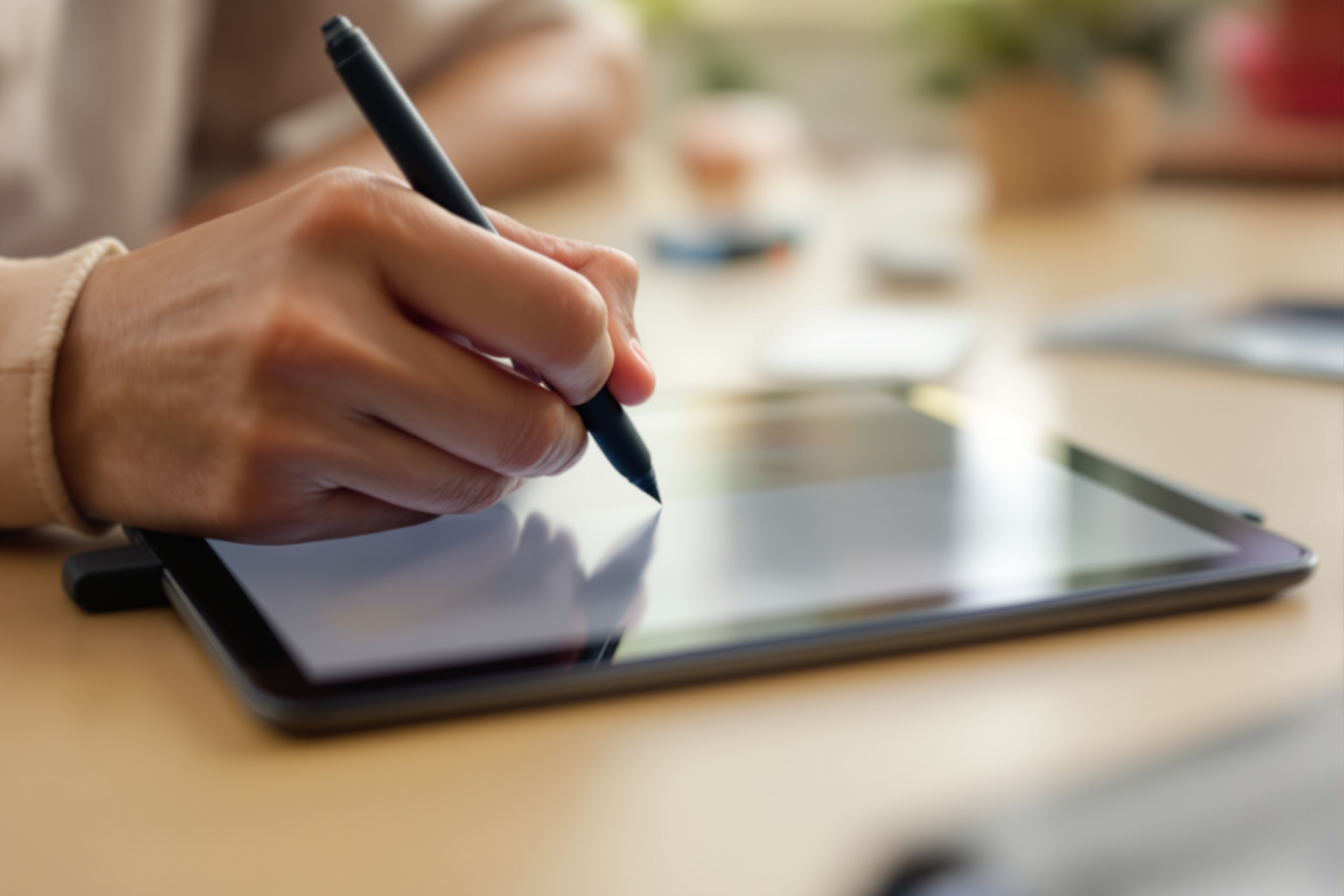 描きやすい角度を求めるクリエイター