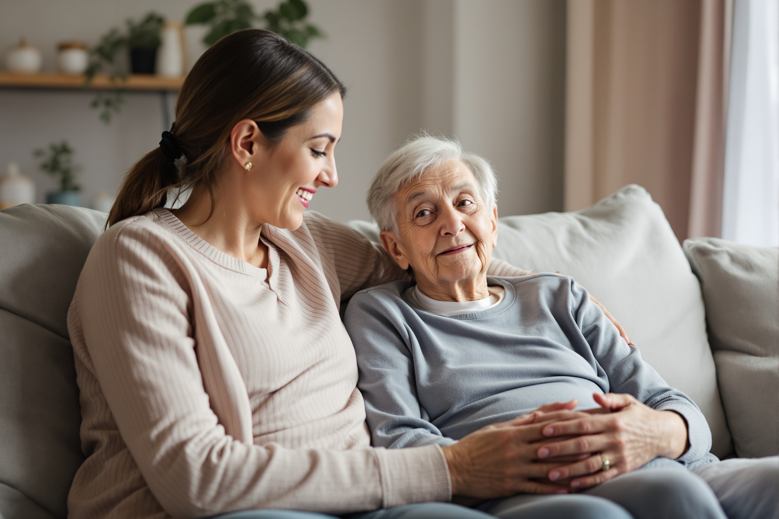 Families caring at home