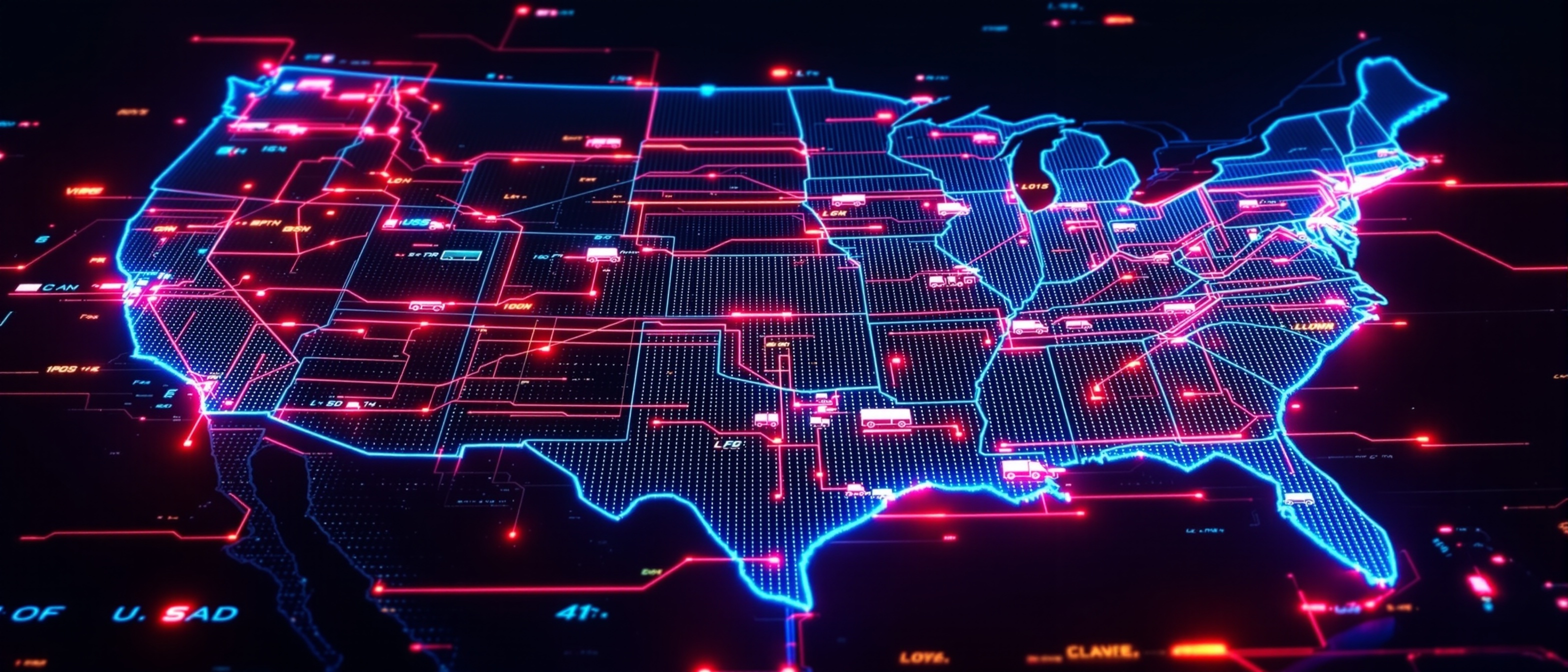 France shipping routes visualization