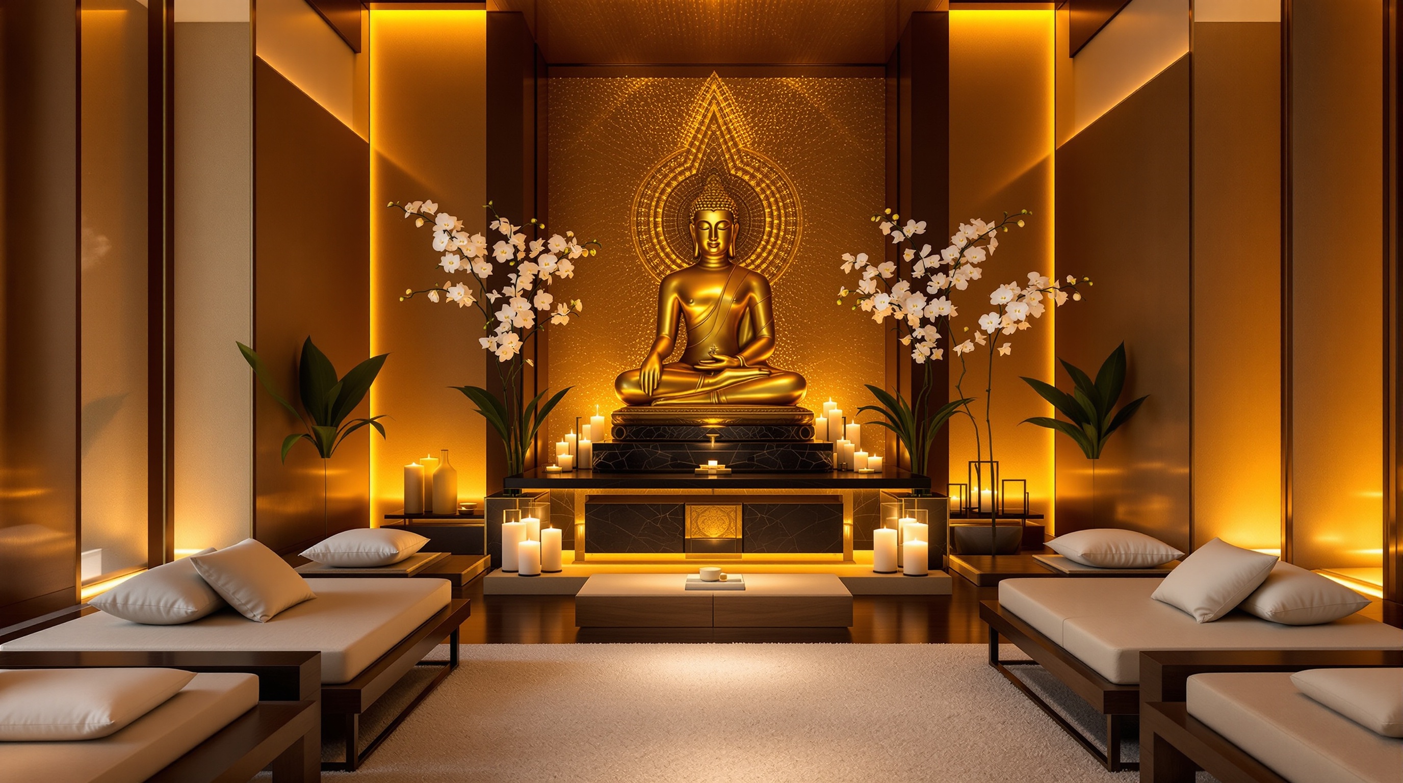 Luxury massage sanctuaries