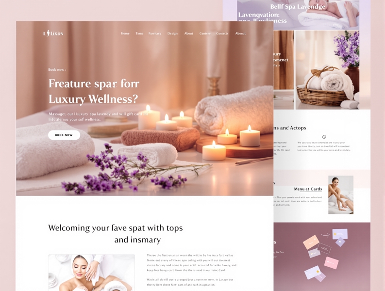 Beauty & Wellness Website