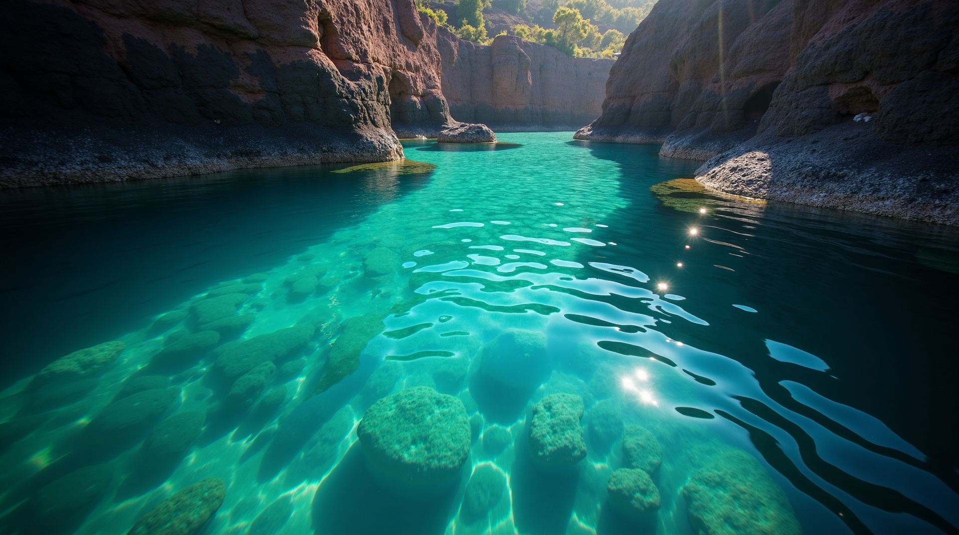 Agua pura y cristalina en Gran Canaria