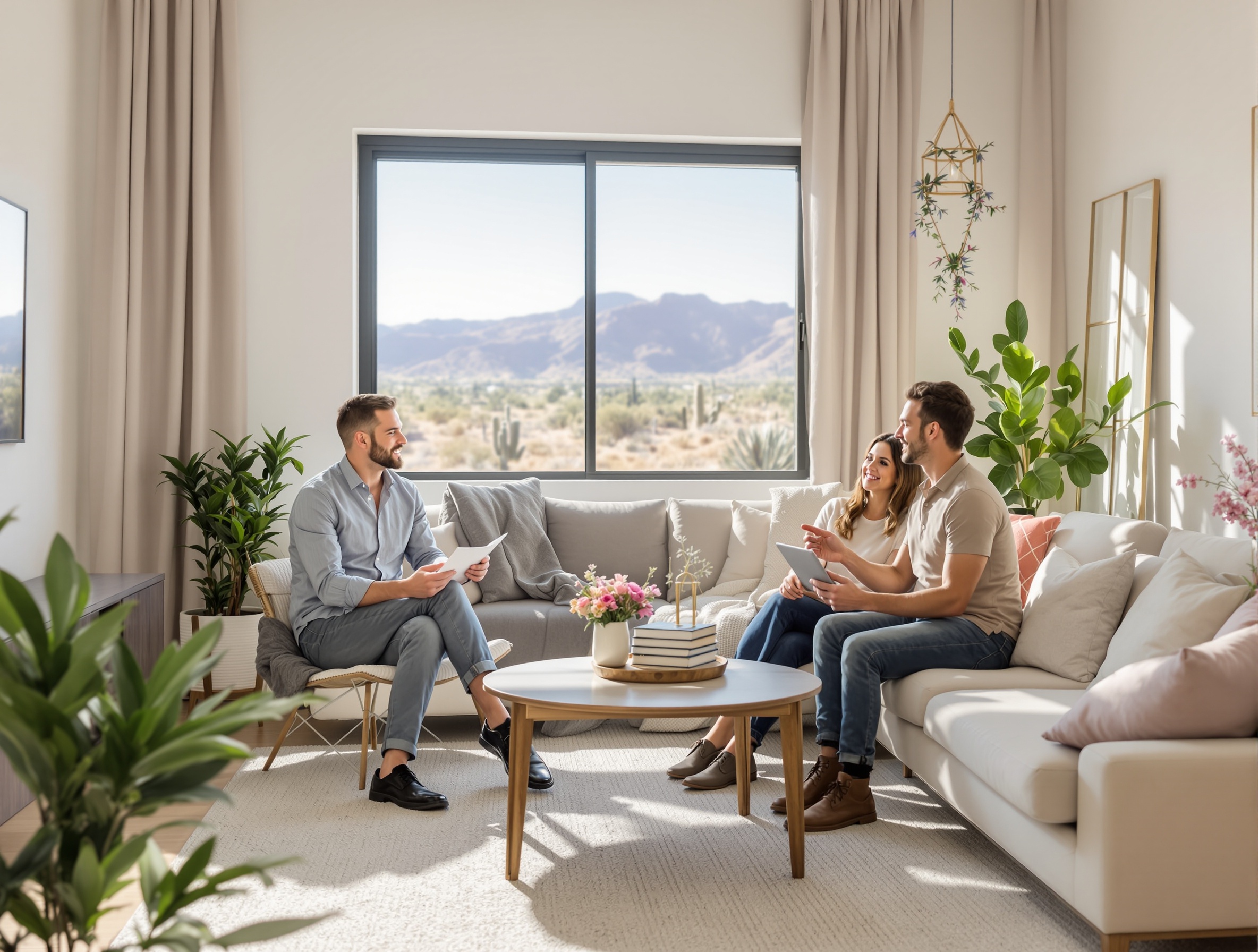 El Paso Cash Home Buyers Meeting with Homeowner