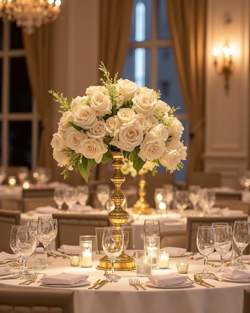 Décoration mariage élégant