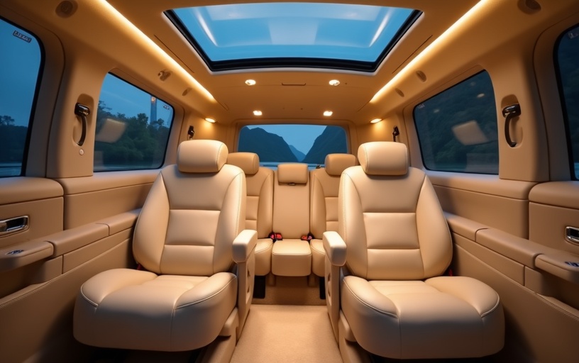 Toyota Alphard luxury interior detail