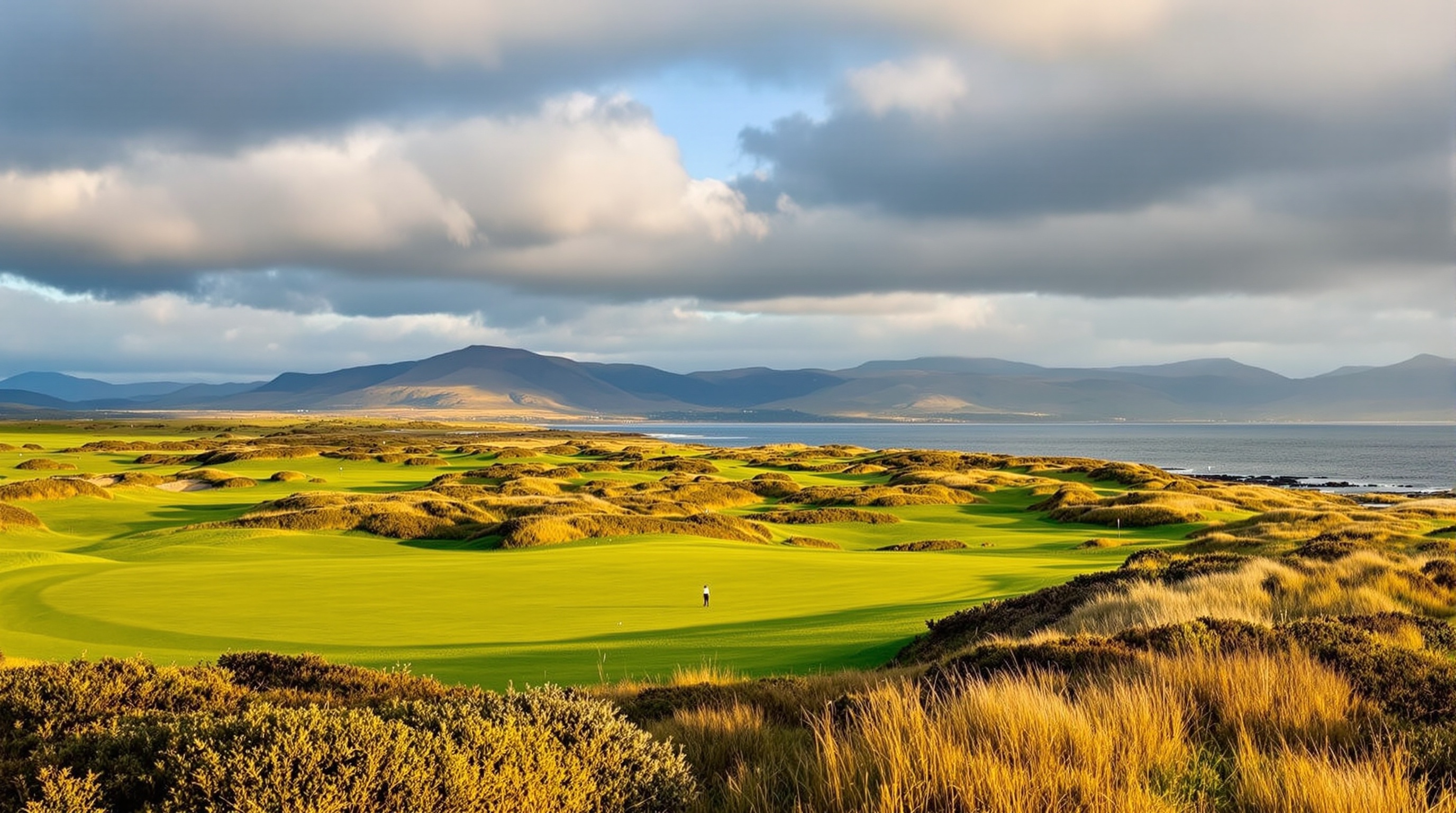 Royal Dornoch - Par 70, 18 holes, 6,726 yards Royal Dornoch golf course in Sutherland, Scottish Highlands, Scotland - Links course designed by Old Tom Morris / John Sutherland, established 1877