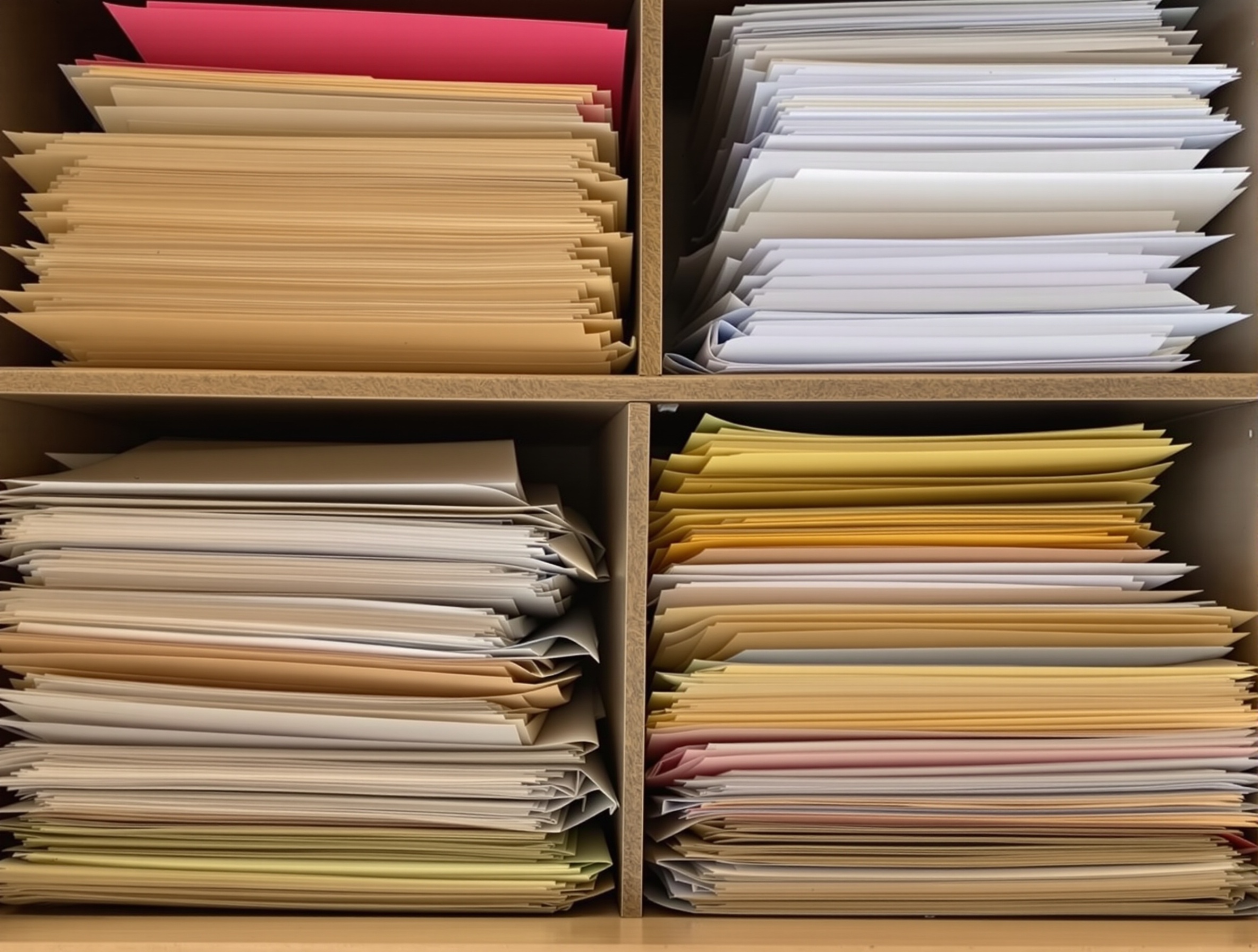 Organized T12 documentation and financial records for apartment building sale