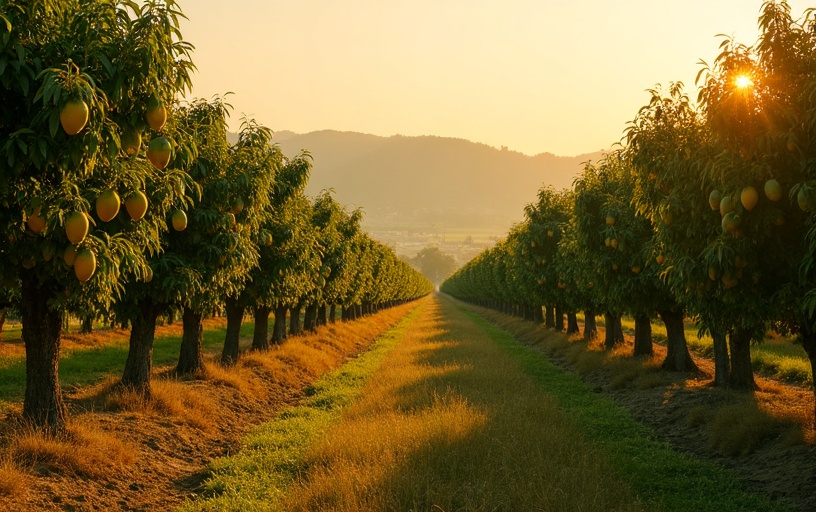 Pakistani mango orchard