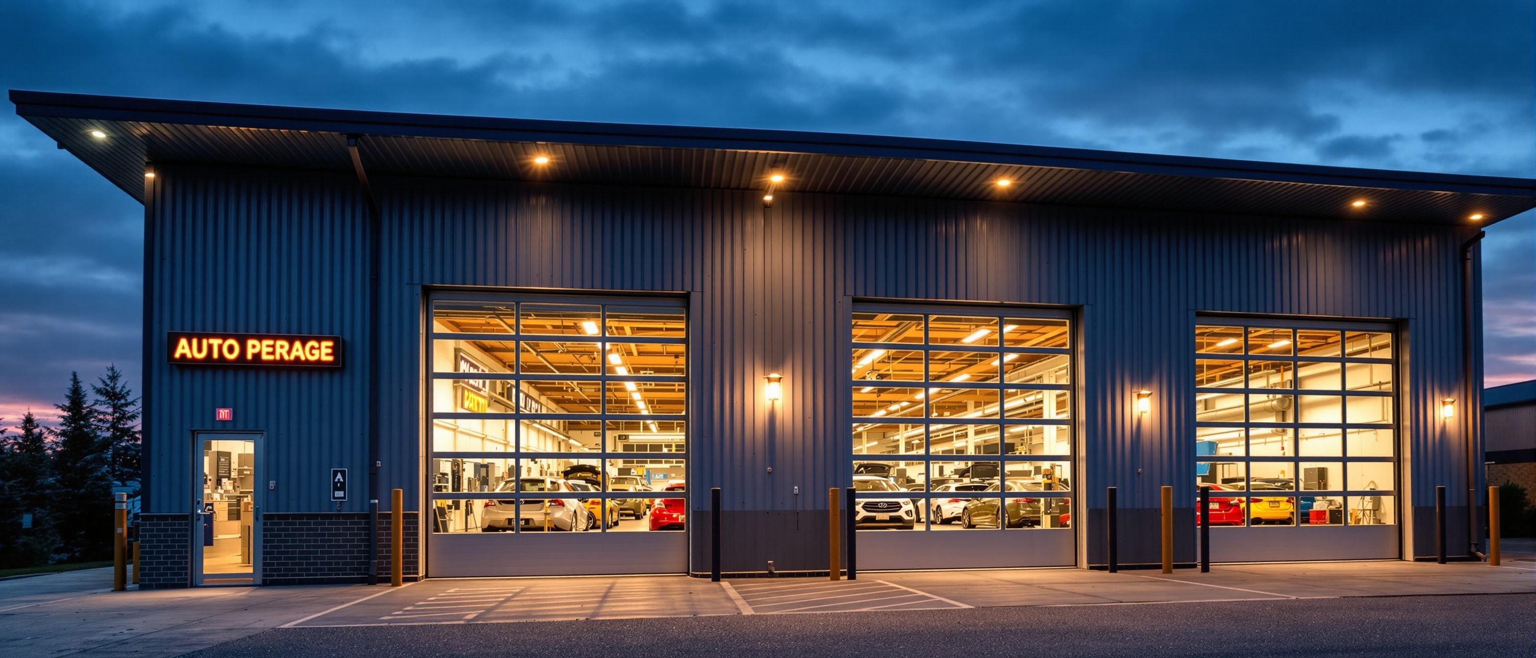 Aiden's Garage Exterior
