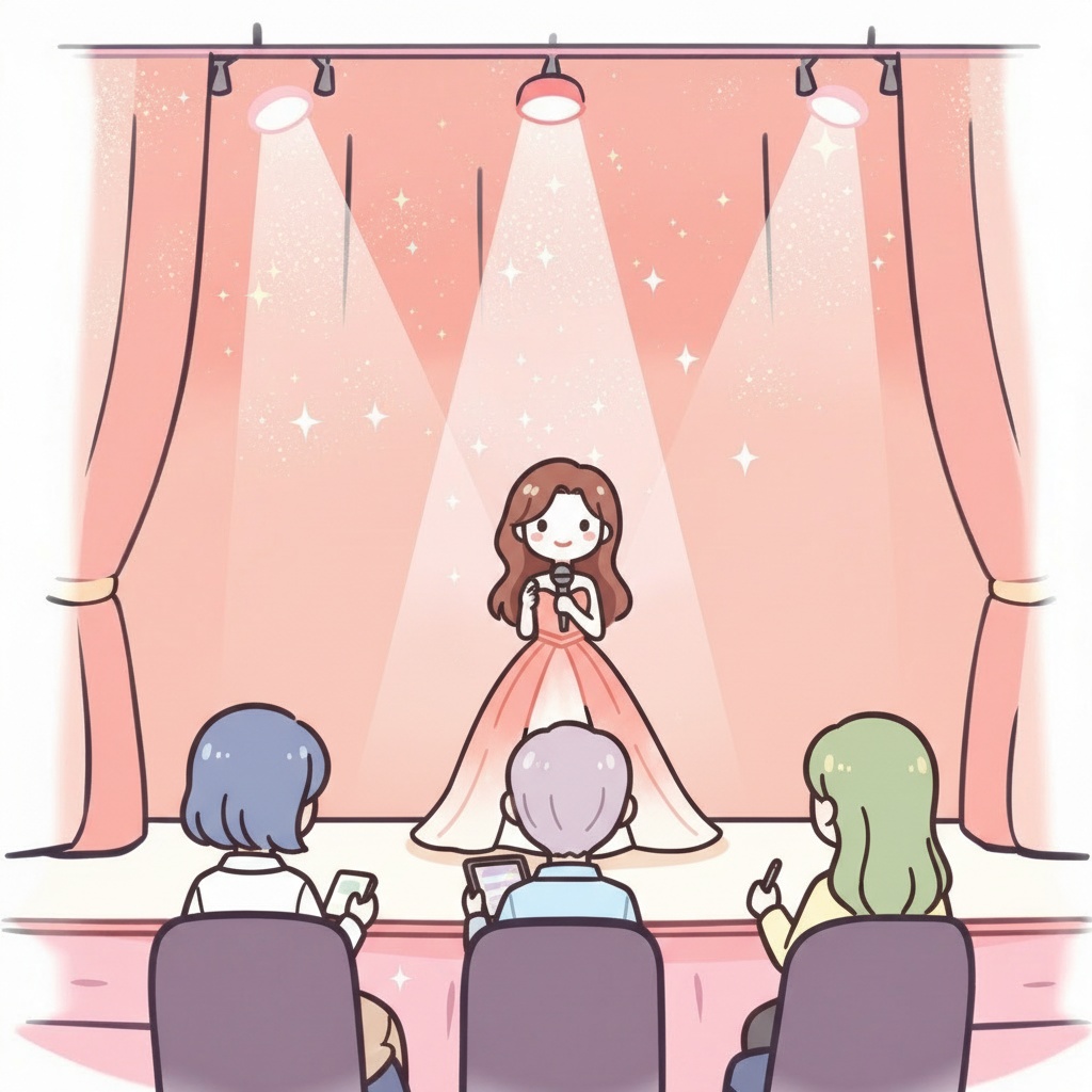 オーディションイラスト
