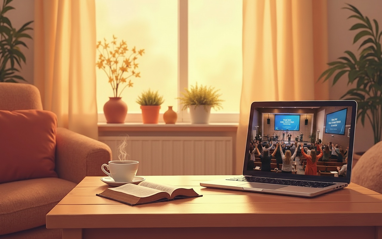 Live stream worship