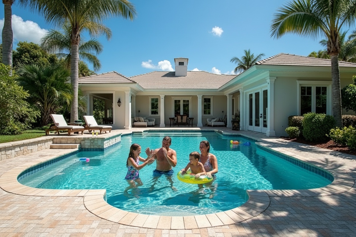 Pool deck pavers Clearwater FL