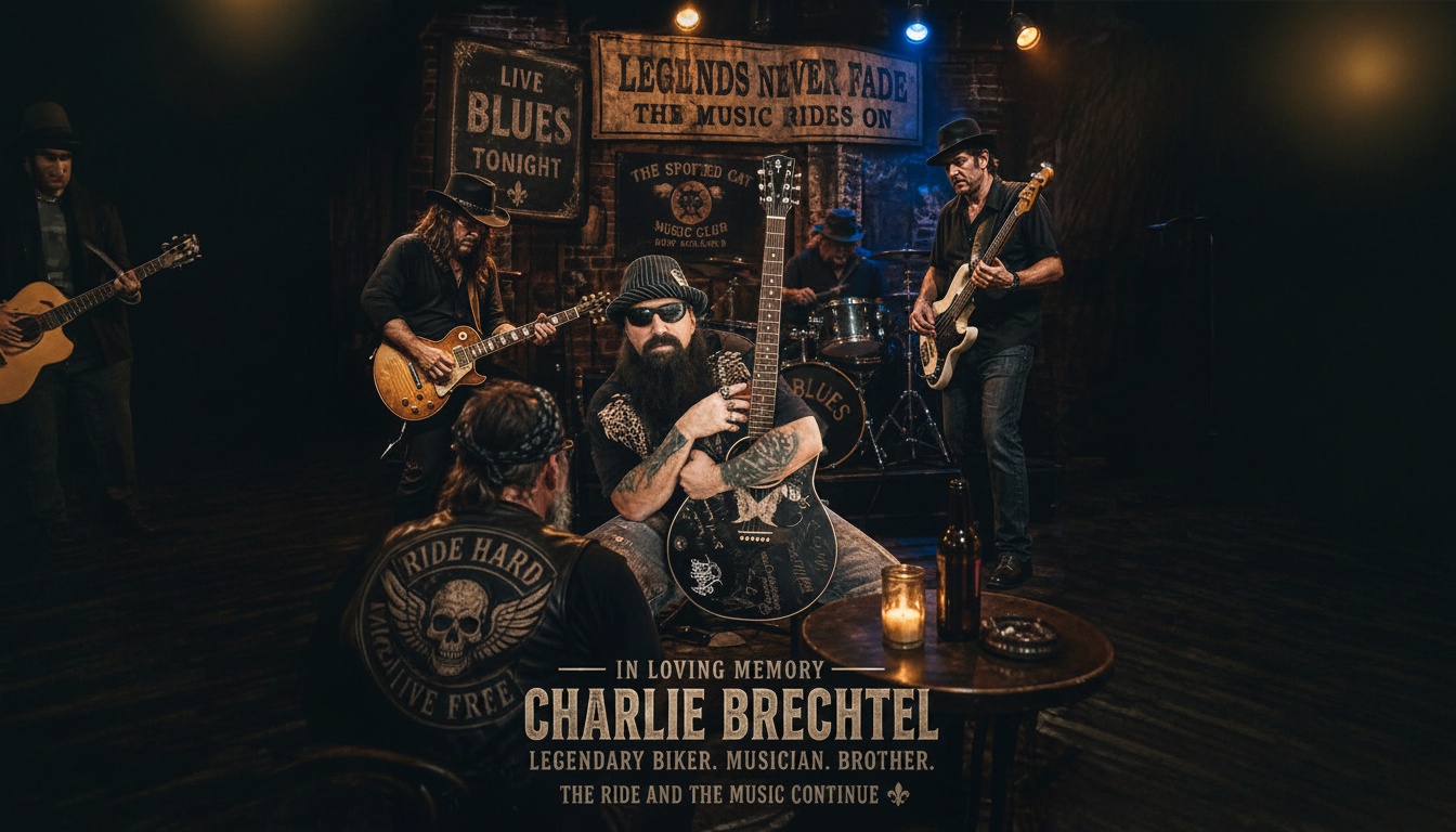 The Charlie Brechtel Band performing live on stage