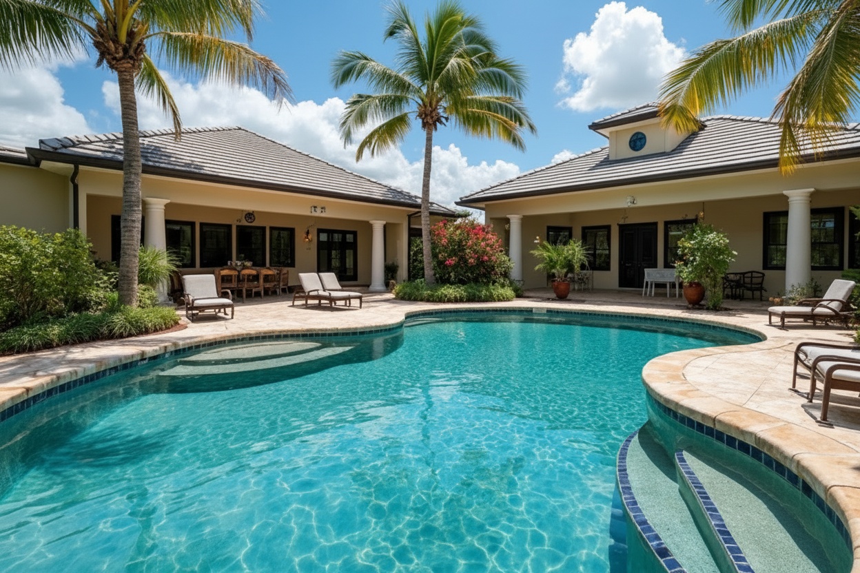 Pool deck pavers Nokomis FL
