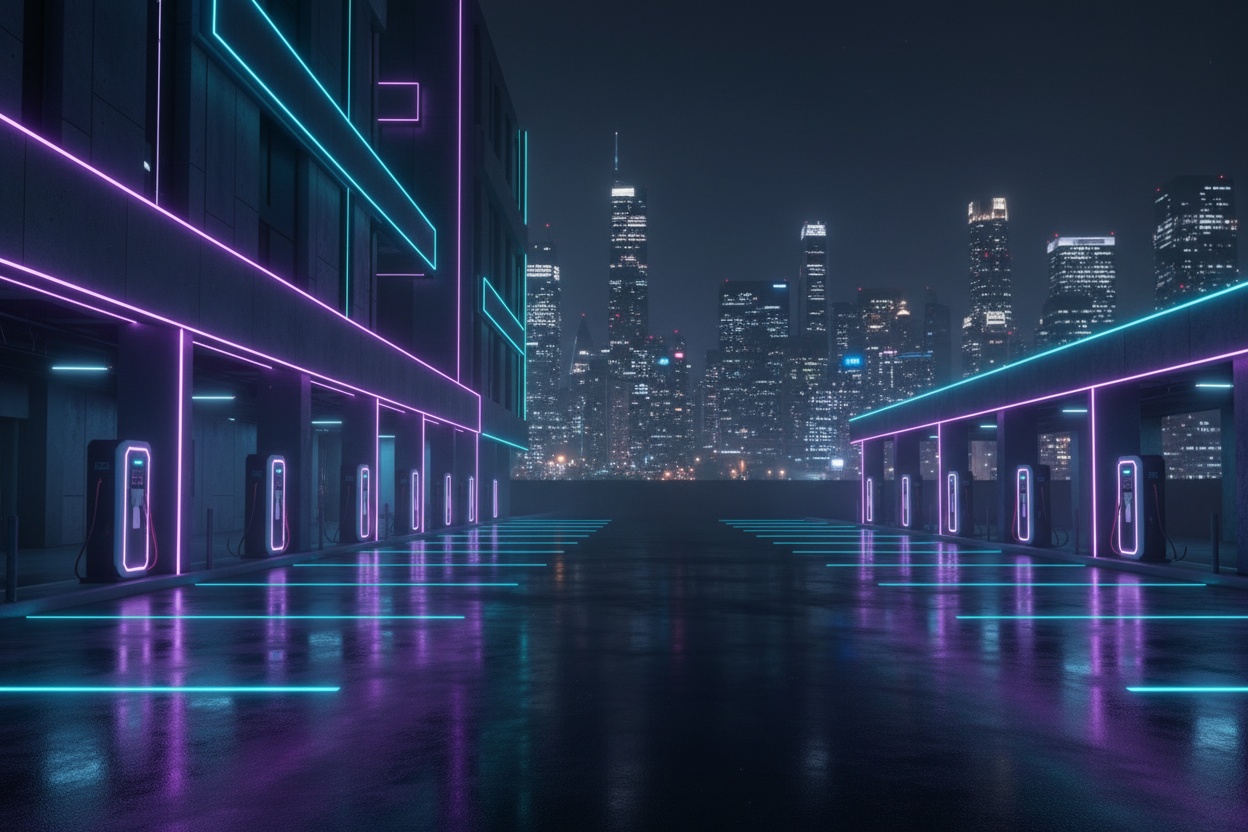 Zapp EV hub infrastructure — software-driven operations