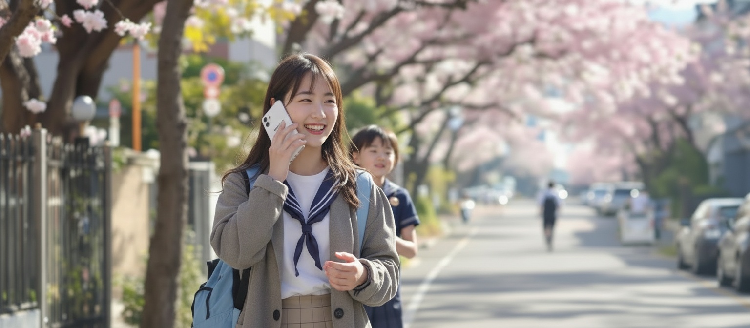 HamicとGPSを比較する親子