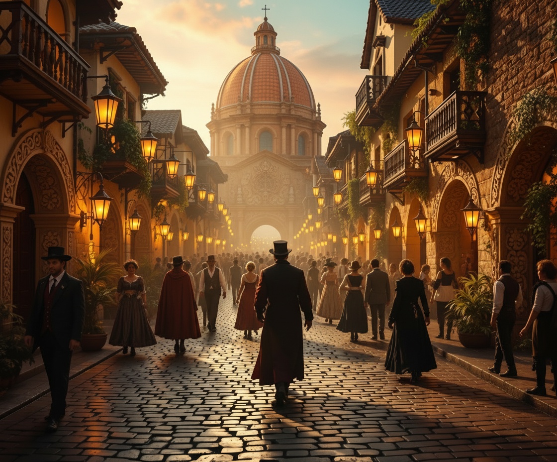 Street Atmosphere & Live Performance