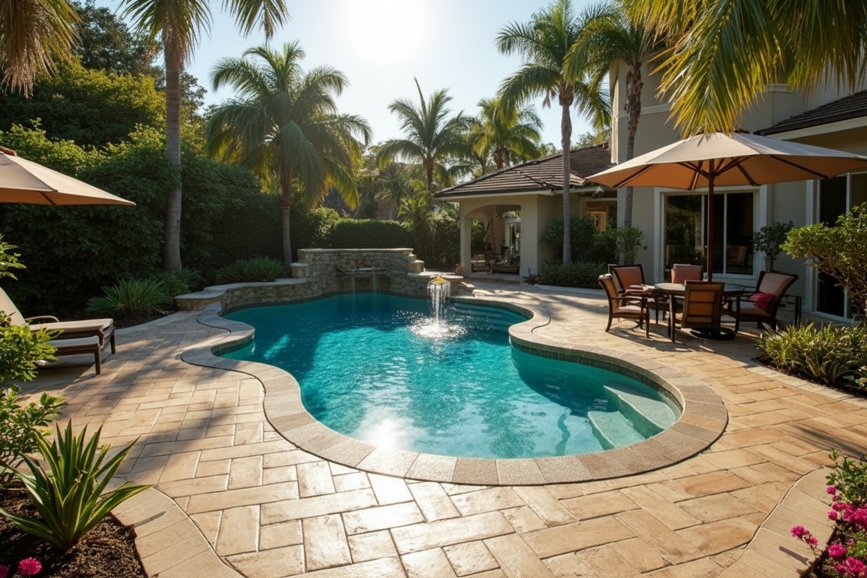 Pool deck pavers Tampa FL