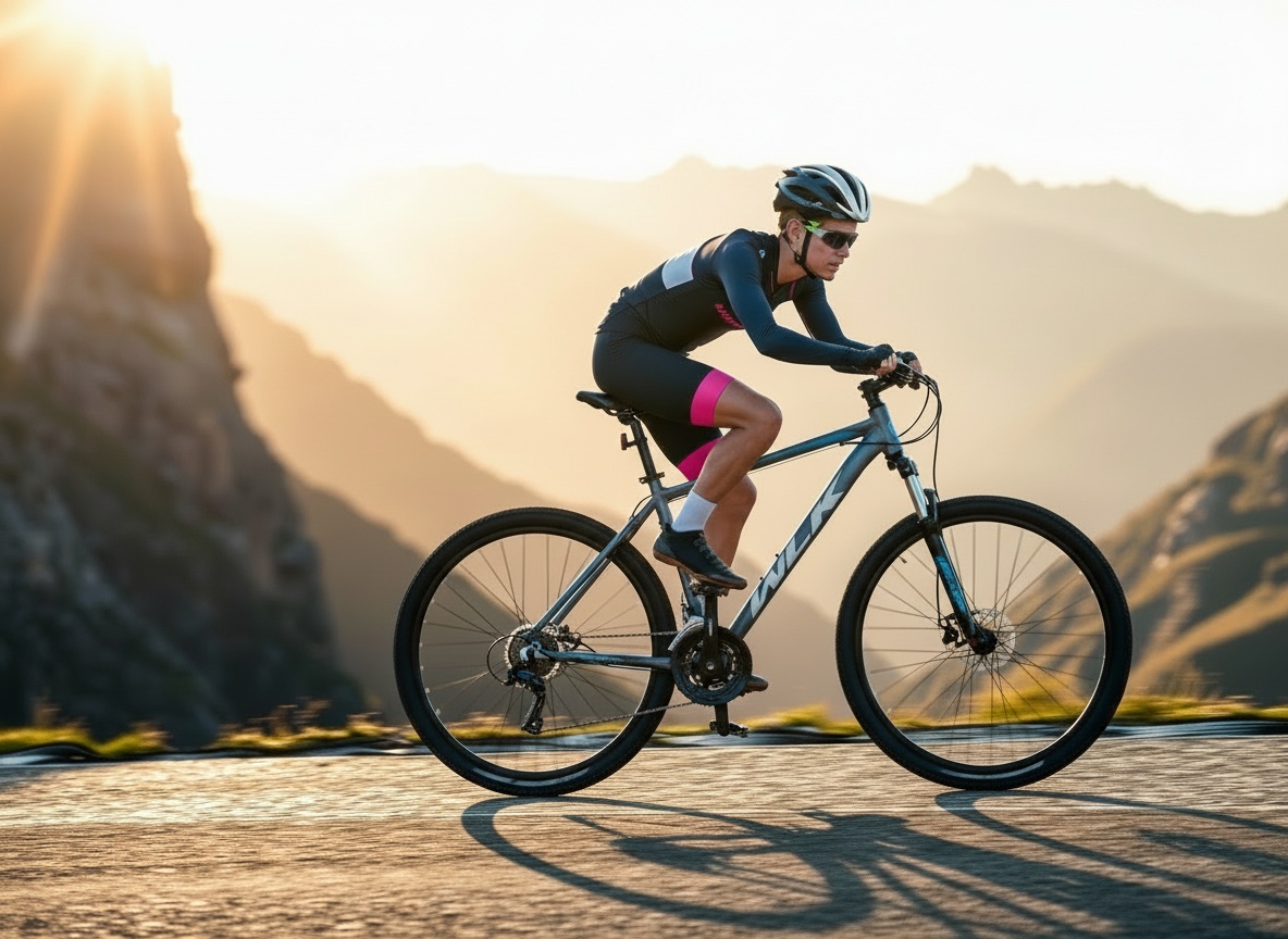 WLK Cycling - Ciclista en acción