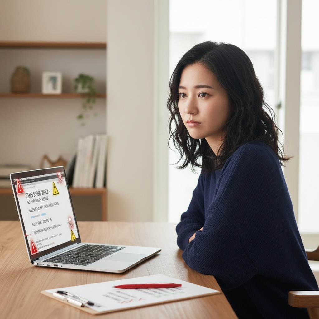 在宅ワークは怪しい?主婦が安全に働くための見分け方とおすすめ方法
